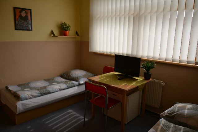 Pokoje se společným soc. zařízením