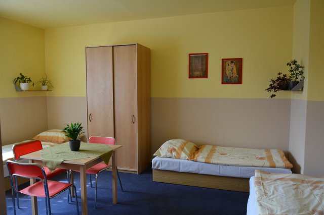 Pokoje se společným soc. zařízením