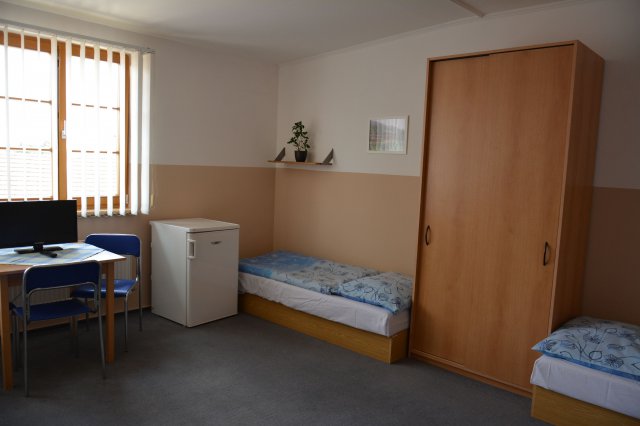 Pokoje se společným soc. zařízením